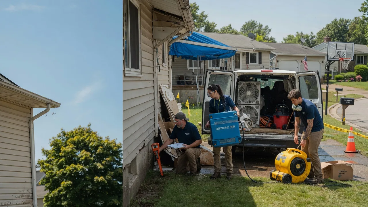 Ceiling Leak Cleanup in Chagrin Falls, OH near me